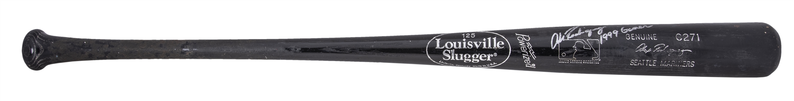 1999 Alex Rodriguez Game Used & Signed Louisville Slugger C271 Model Bat (PSA/DNA GU 9.5 & Beckett)